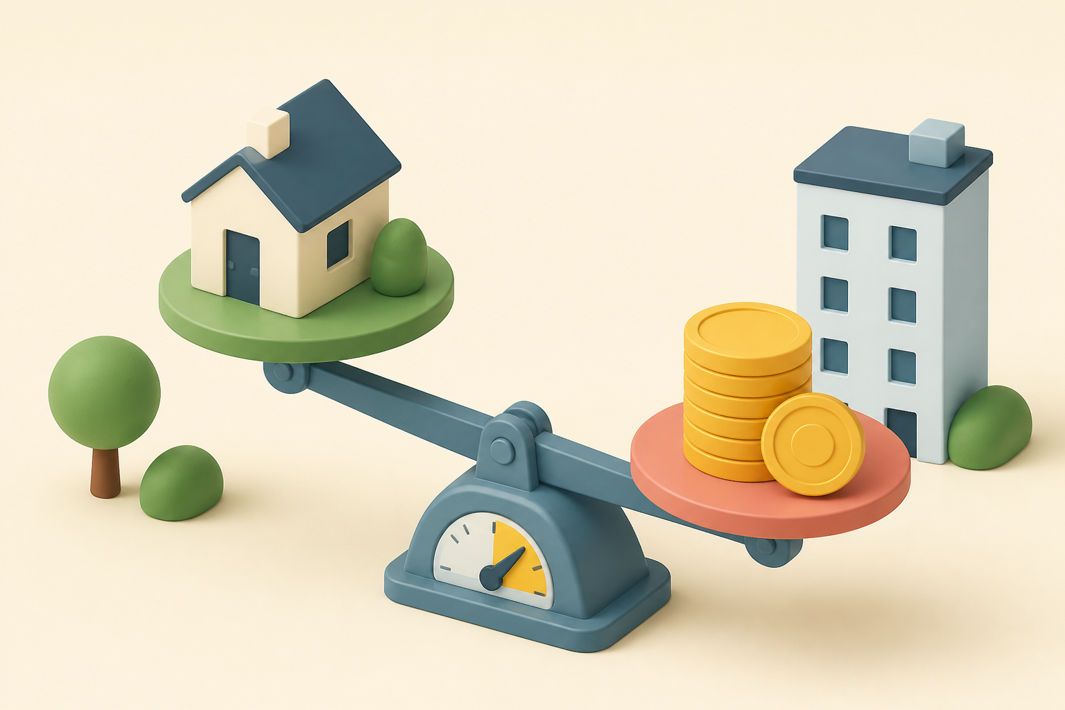 Leegwaarderatio bij verhuurde woningen uitgelegd