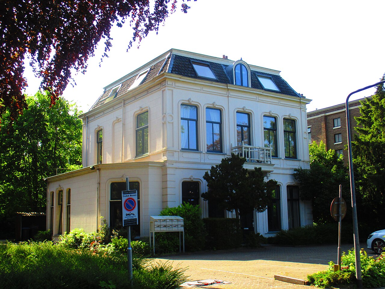 Villa aan de Boomberglaan in Hilversum