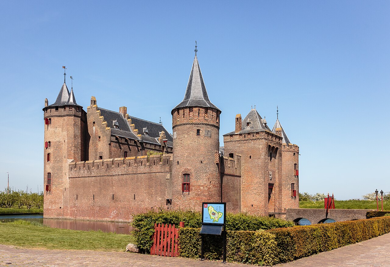 Het Muiderslot in Muiden