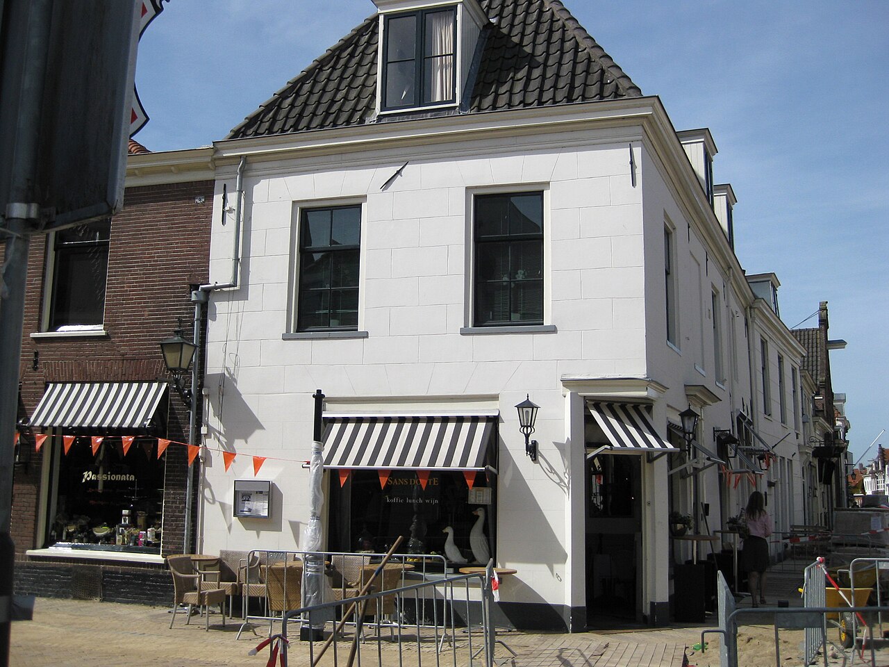 De Marktstraat in Naarden-Vesting