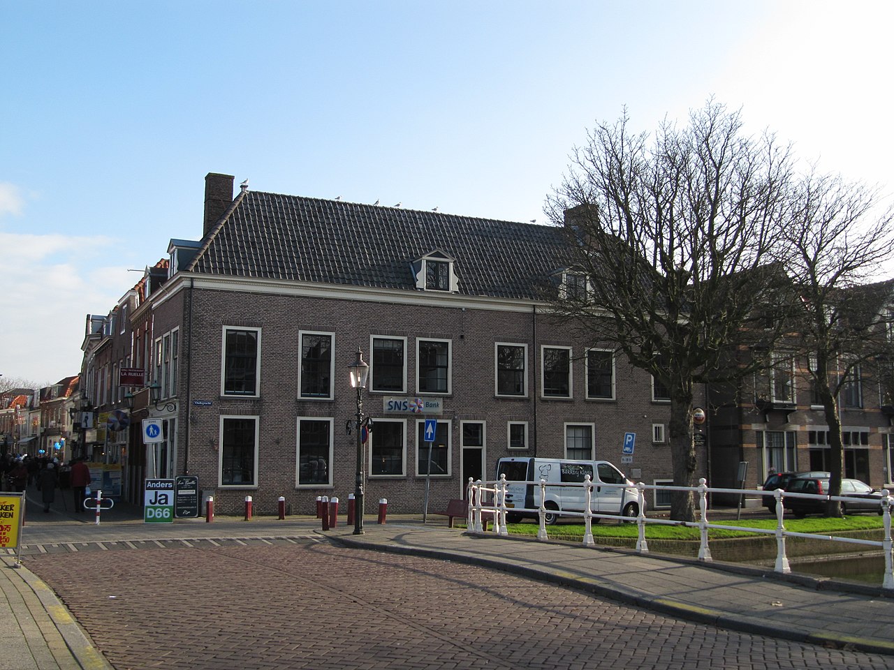 Monumentaal pand aan de Slijkstraat in Weesp